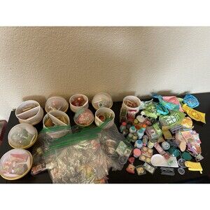 LOT of Mini verse Make It Mini Food Home Grocery Assorted Loose Pieces Resin